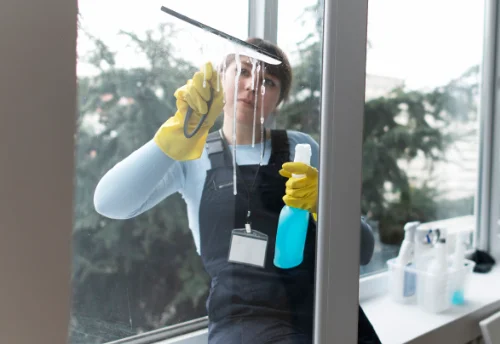 Nettoyage de vitres intérieures et extérieures à Thurins